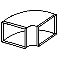 rectangular elbow